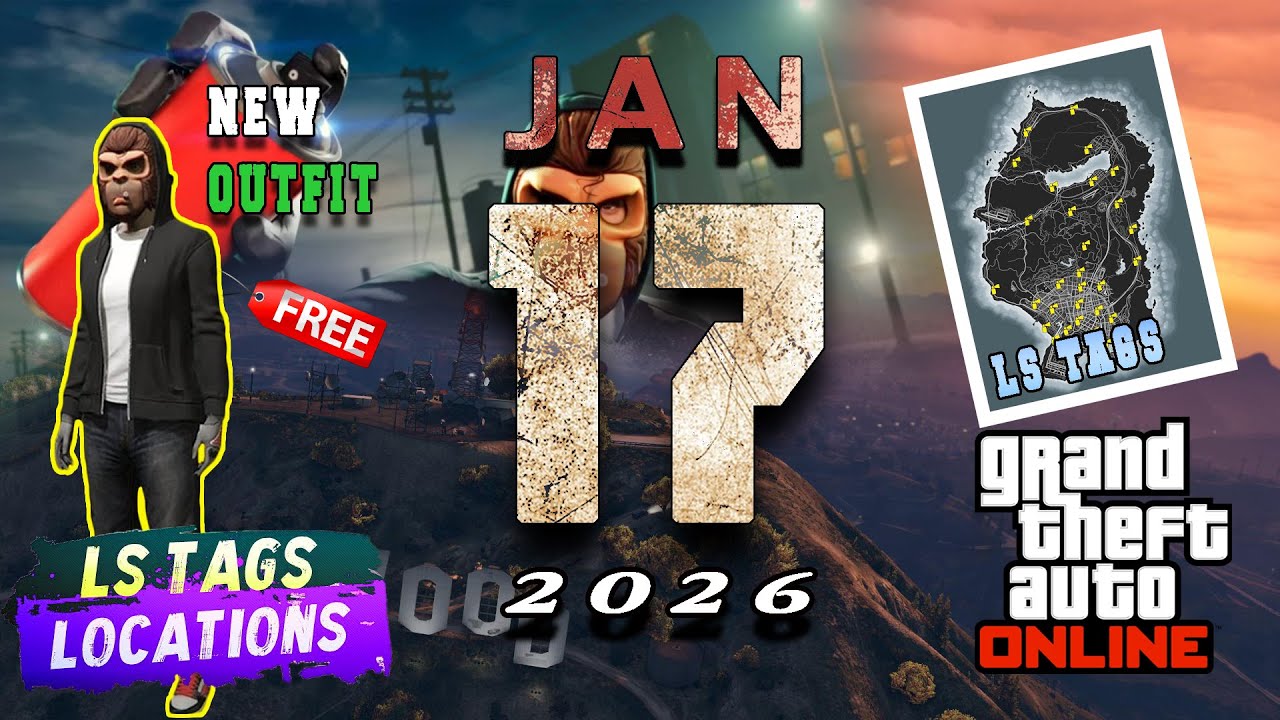 LS Tags Locations [January 17th] GTA Online 2026!!!
