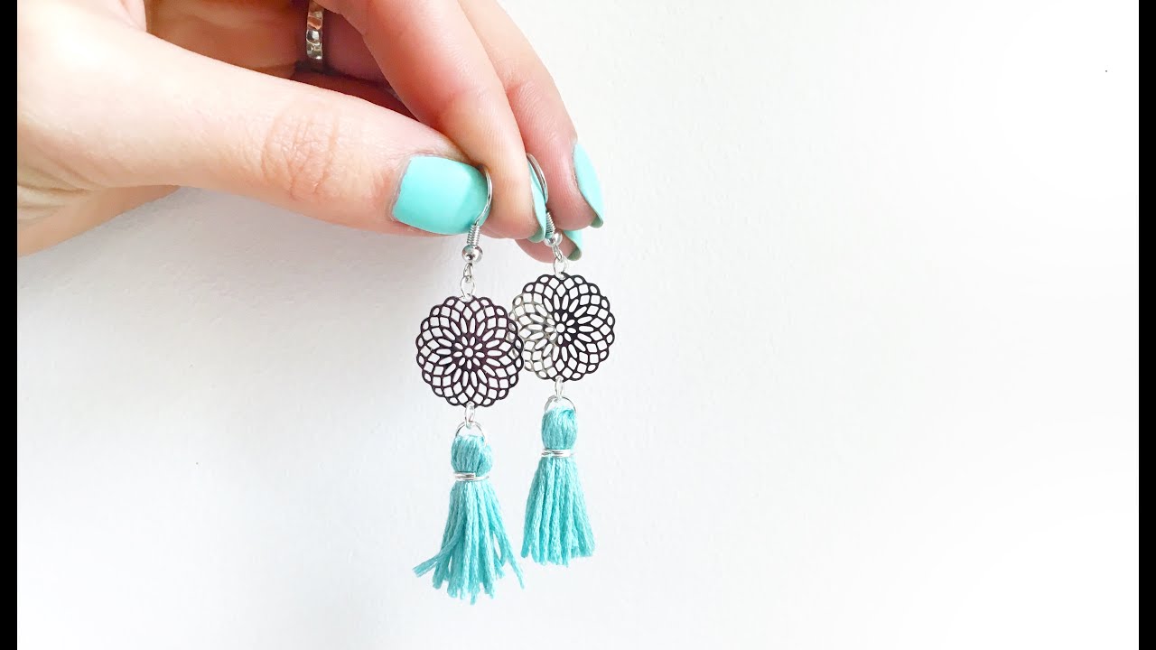 Tutoriel boucles d'oreilles 