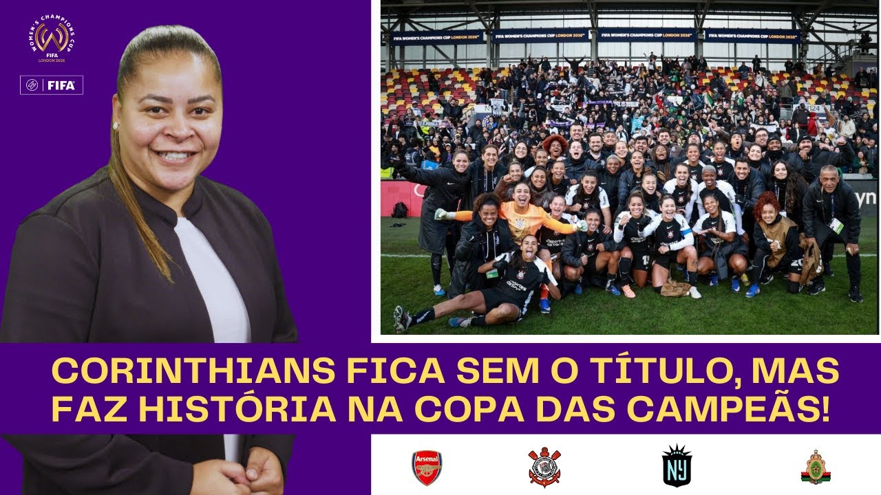 Corinthians não ganhou o título, mas ganhou respeito e fez história! #futebolfeminino #asbrabas