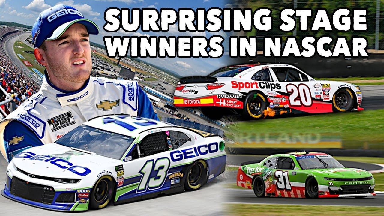 Surprising Stage Winners in NASCAR