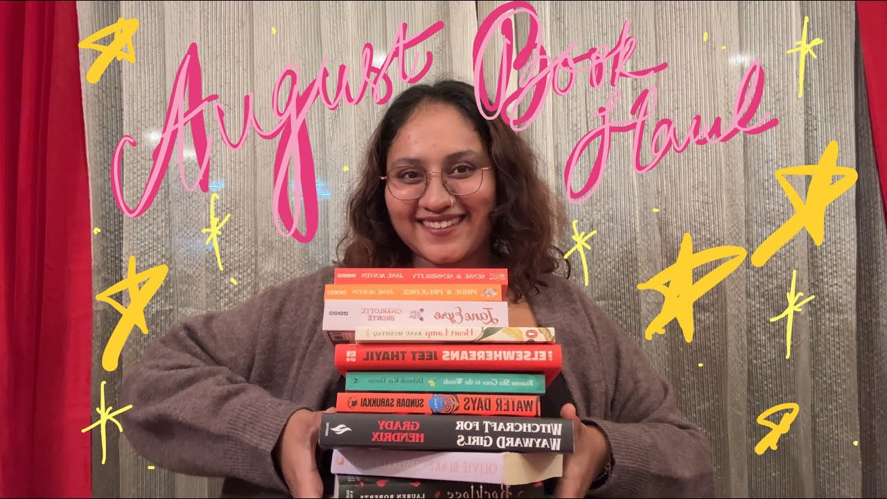 August Book Haul 2025 ⋆⁺₊✧📚🌷📖✧₊⁺⋆