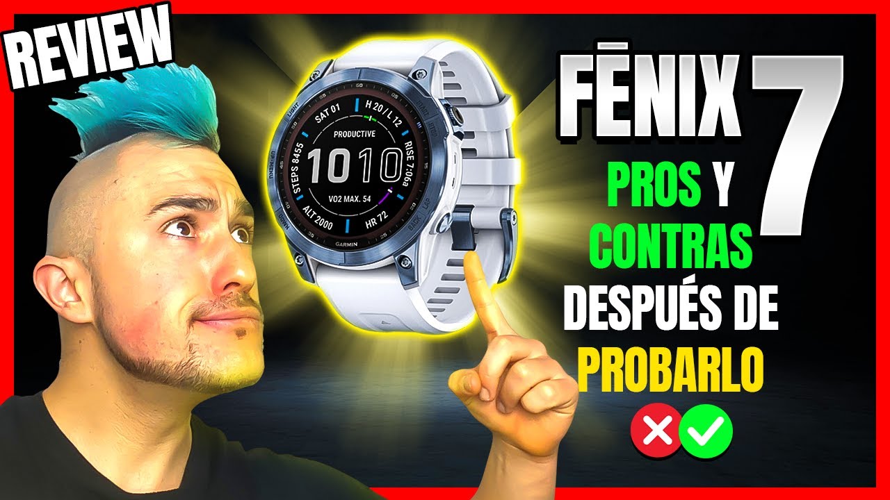 GARMIN FENIX 7: Mi Opinión después de PROBARLO