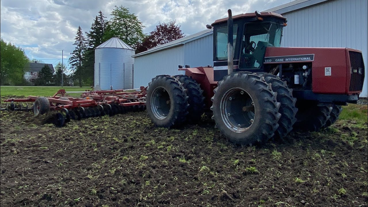 Discing with the 3950 disc and 9230 Steiger