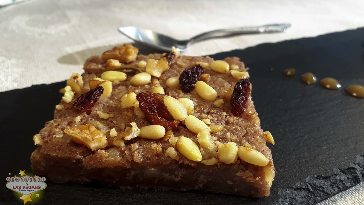 Castagnaccio ricetta originale Toscana 🌱 Natale Vegano 💚