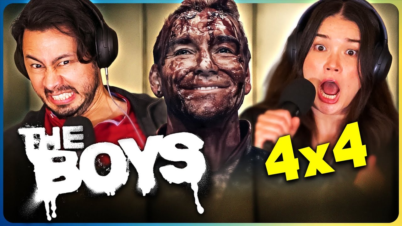 THE BOYS 4x4 REACTION | Karl Urban, Jack Quaid, Antony Starr, Erin Moriarty | Amazon Prime