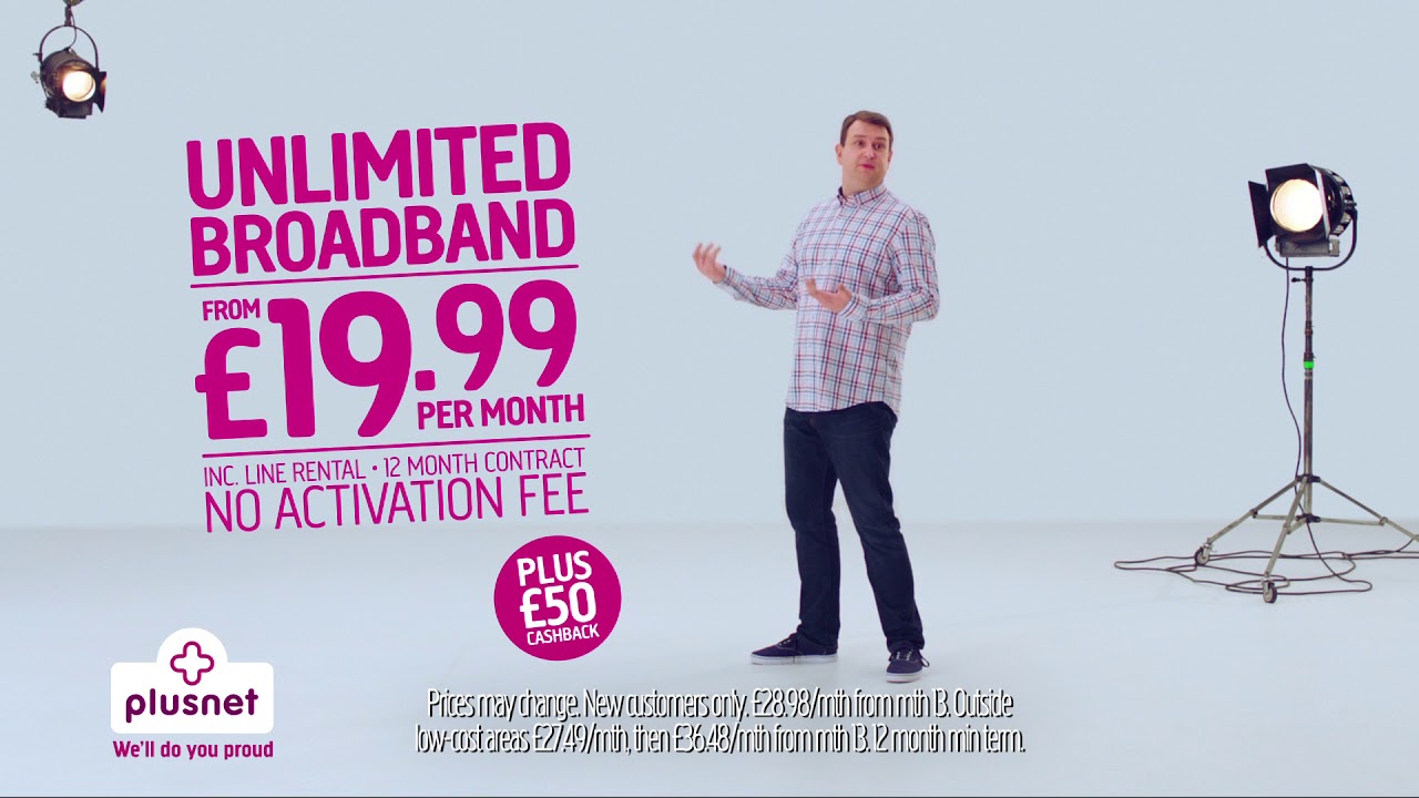 Plusnet | Rhubarb | £19.99 for 12 months, No activation fee + £50 Cashback