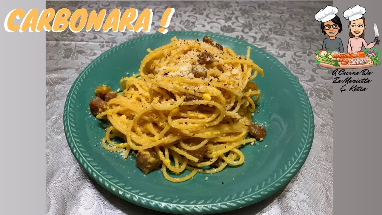 Spaghetti alla CARBONARA