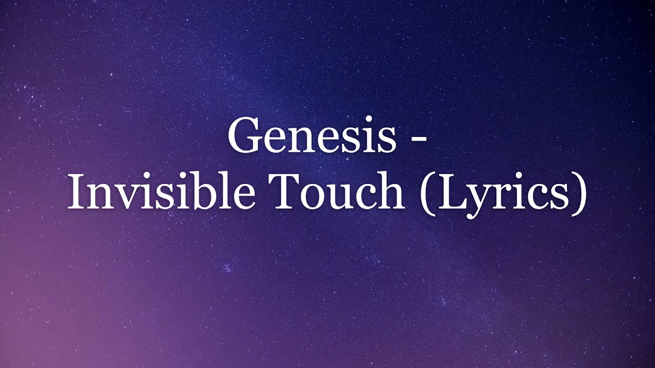 Genesis - Invisible Touch (Lyrics HD)