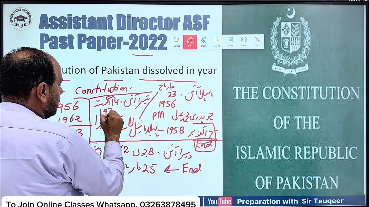 FPSC Assistant Director ASF 2022 Past Paper Solved| PPSC FPSC PMS CSS MPT for GK McQs Preparation