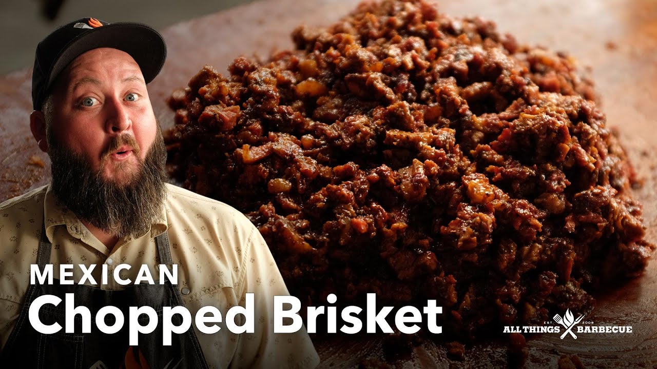Mexican Chopped Brisket Recipe | BBQ Tacos & Burrito Filling Idea