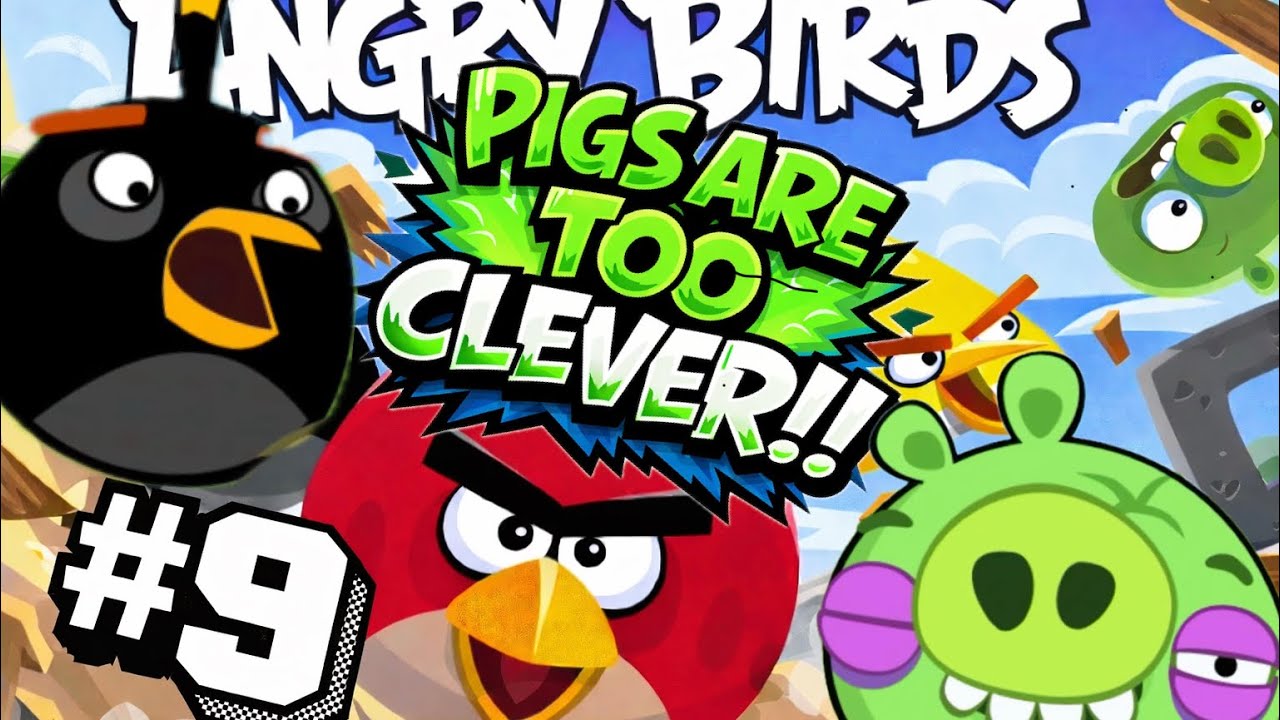 Angry birds walkthrough part 9 Danger Above levels 1-15 (all 3 stars) 