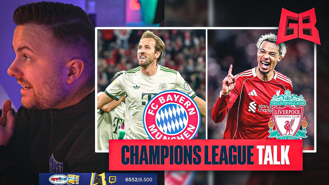 Harry Kane = BALLON DOR SAISON ⁉️ Liverpool ZERSTÖRT Gala.. 😱 GamerBrother CL ACHTELFINALE TALK 🏆