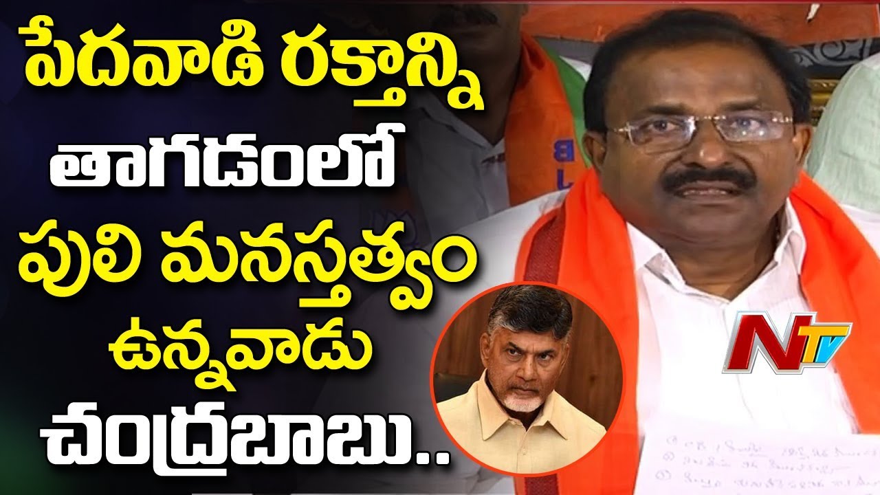 BJP Leader Somu Veerraju Comments on CM Chandrababu Corruption | NTV