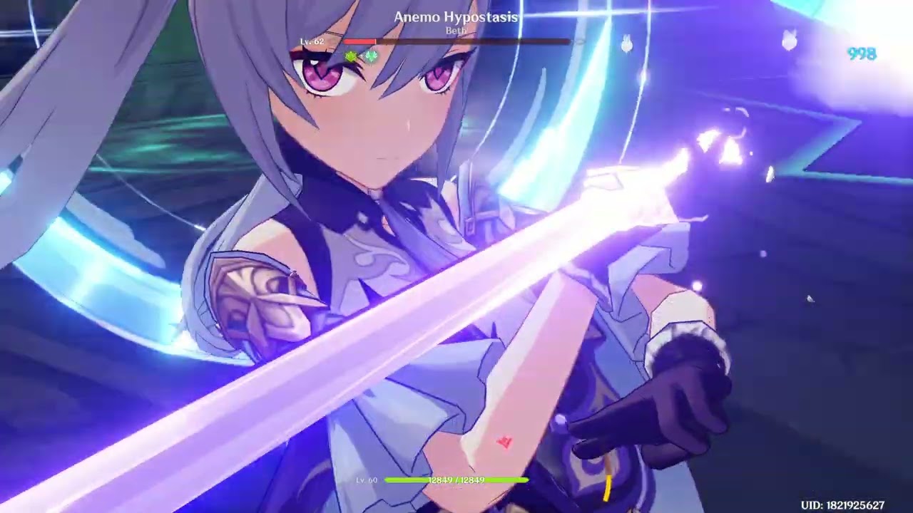 Genshin Impact World level 4 anemo hypostasis 
