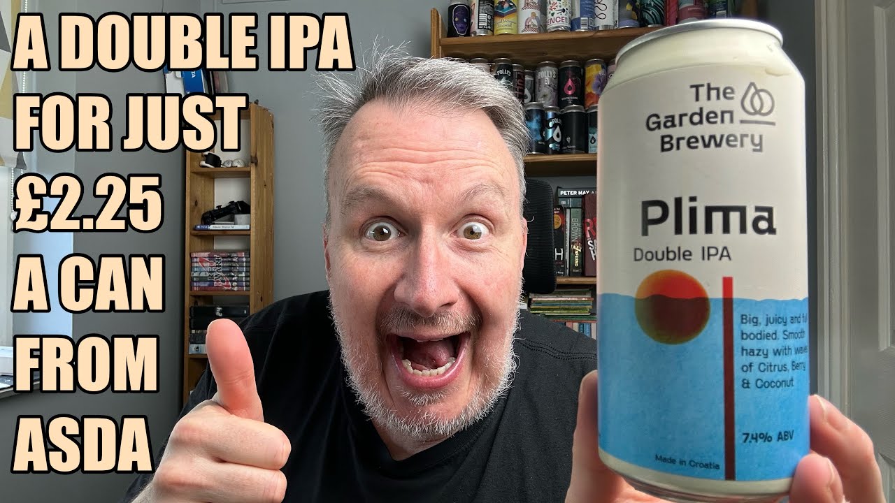 Plima Double IPA | The Garden Brewery | New Asda Craft Beer