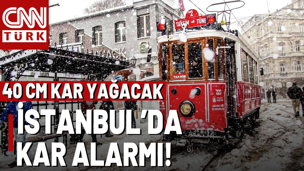 İstanbul’a Sibirya Kışı Geliyor! Son 5 Yılın En Soğuk Kar Yağışı Başlıyor! Okullar Tatil Olacak Mı?