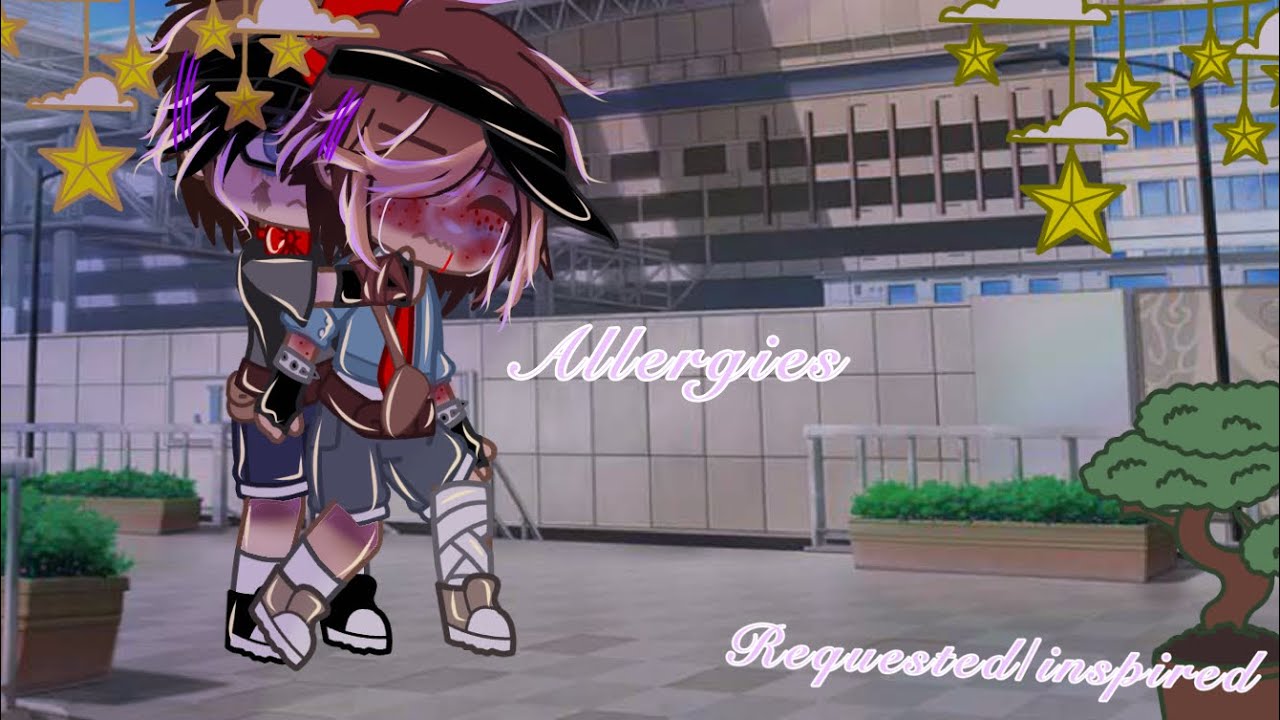 Allergies -my au- .Requested/inspired. - p.Michael x P.Mason-