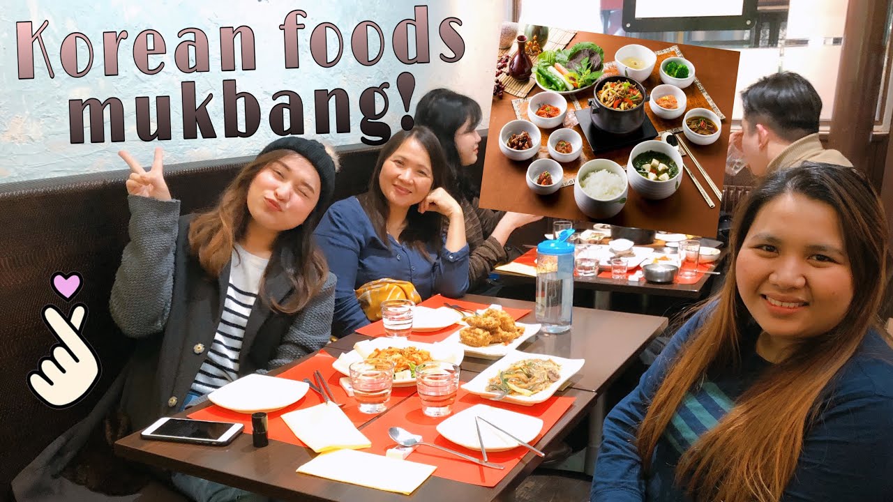 KOREAN FOODS MUKBANG | Jubaby Vlogs