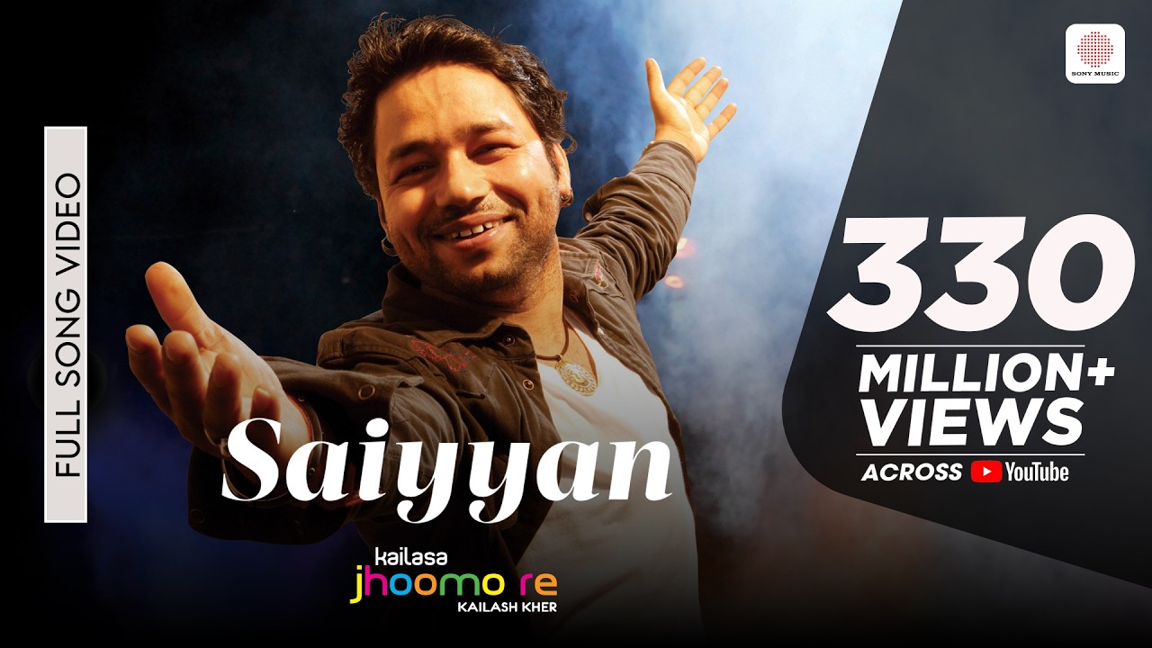 Saiyyan - Kailash Kher| Paresh Kamath| Naresh Kamath | Jhoomo Re