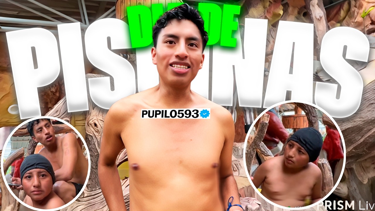 PUPILO Y LEONEL TIENEN MIEDO A LAS PISCINAS🏊🏻😂 | PUPILO593