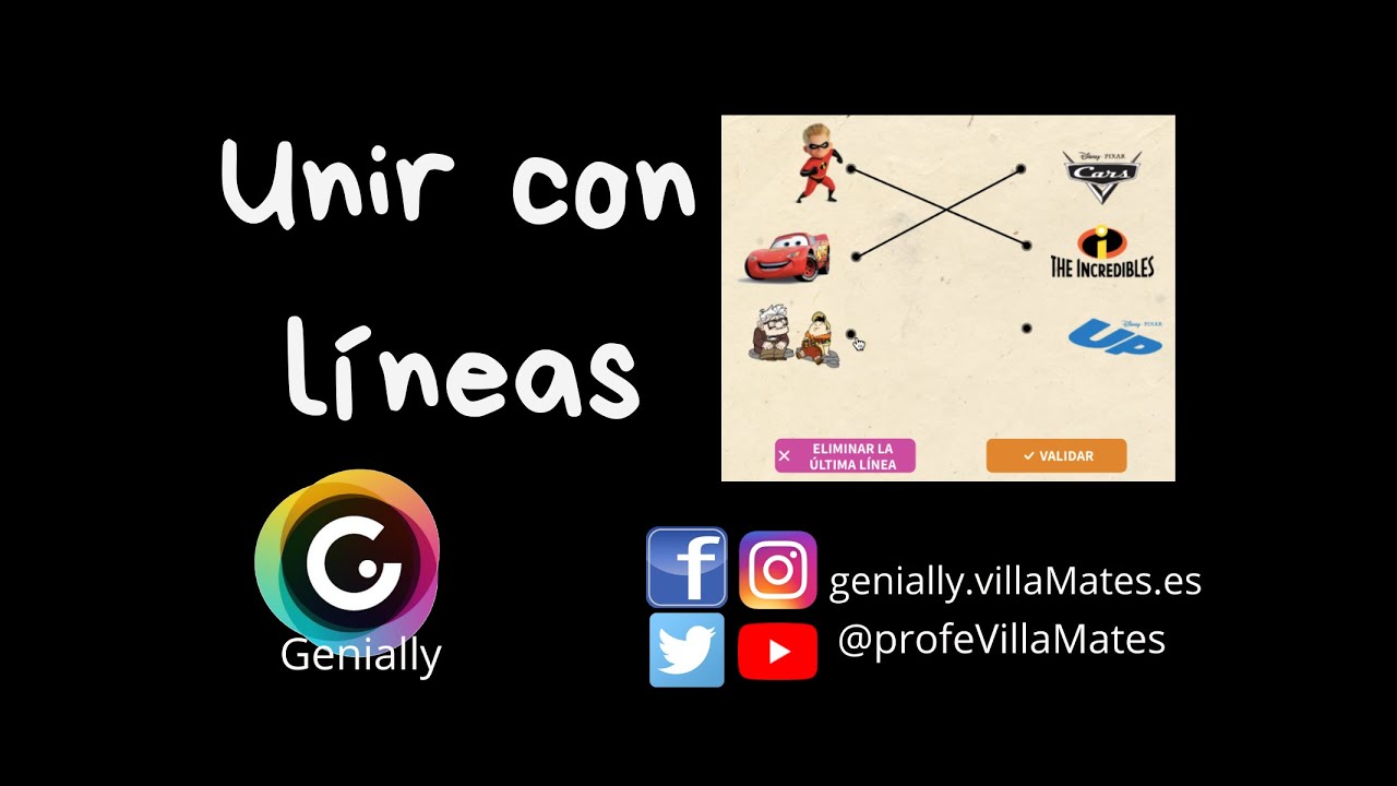 Unir con Líneas en Genially