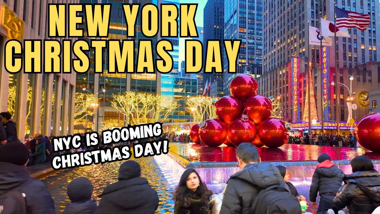 ✨ Exploring Manhattan On Christmas Day 🎁 NYC Before ❄️ MAJOR SNOW STORM SLAMS NYC ☃️