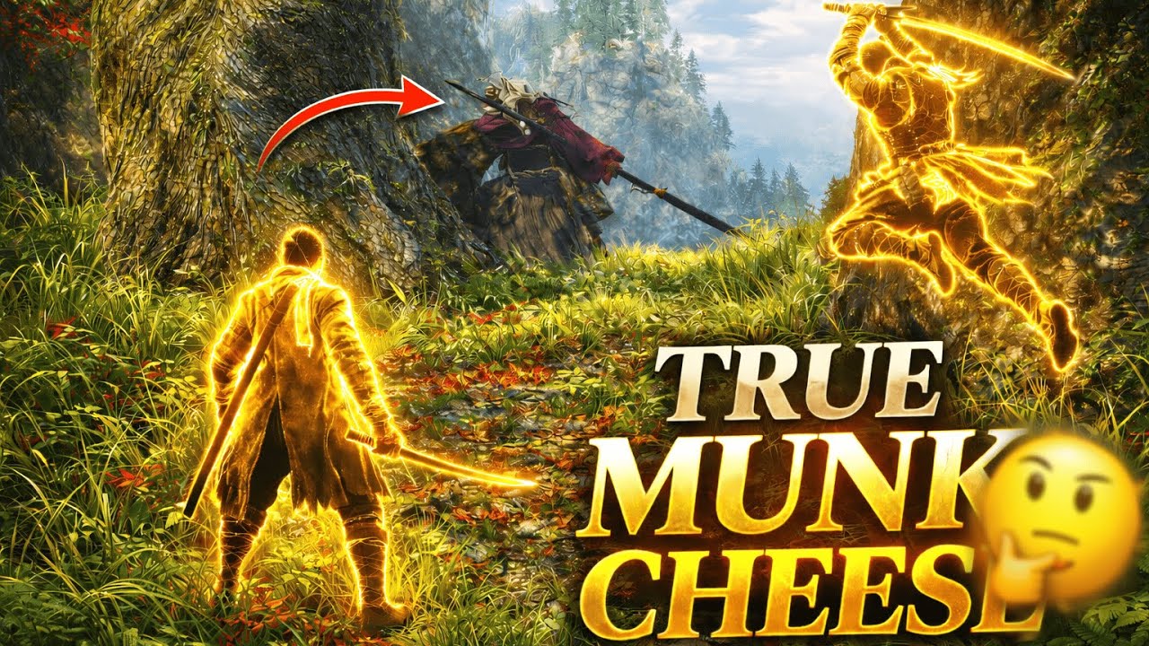 Corrupted Monk DESTROYED Without Fighting 😱 | Sekiro Cheese