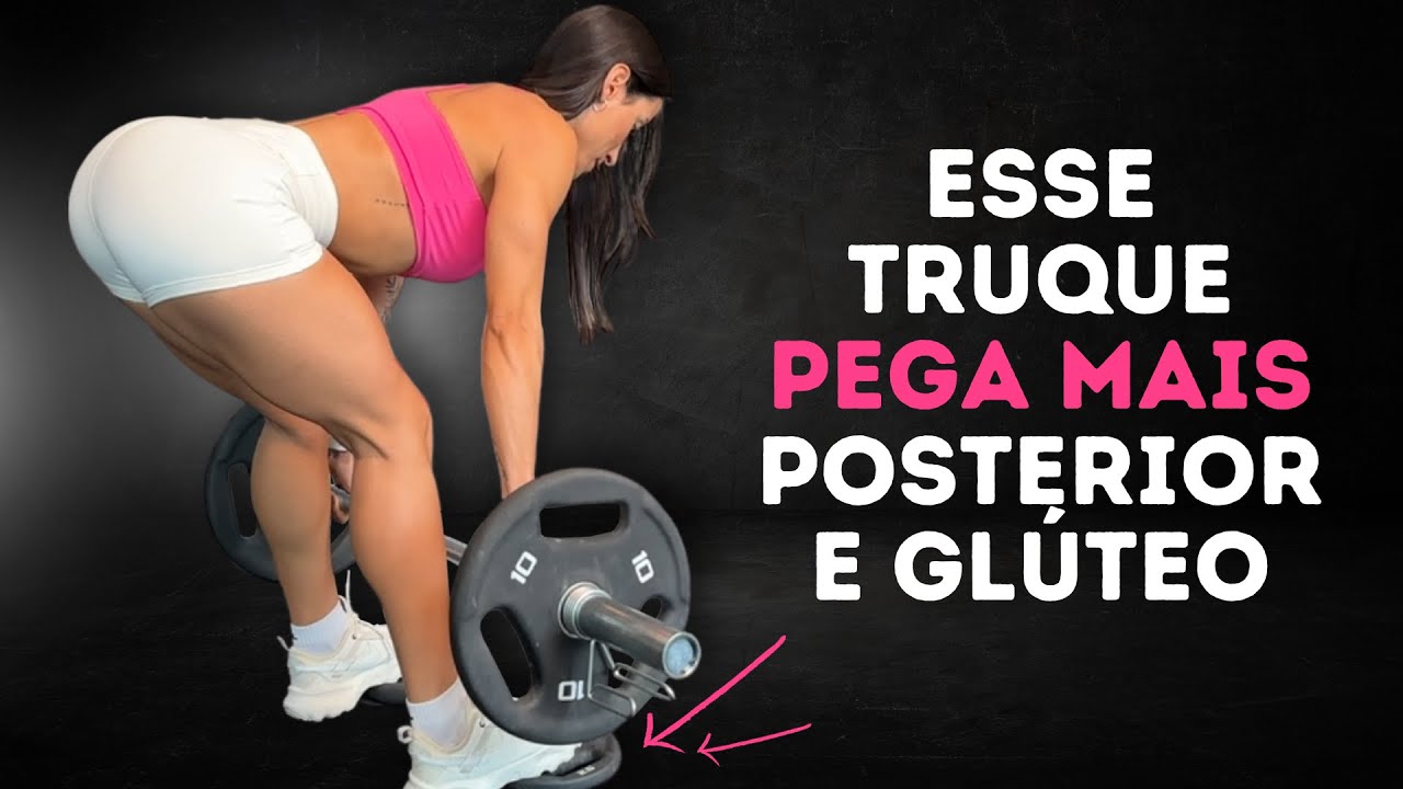 Aumente o posterior de coxa e glúteo ao mesmo tempo - Stiff