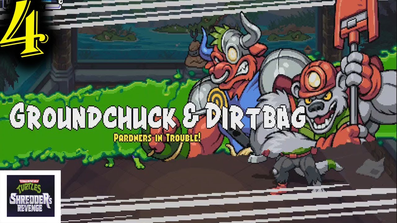 Ninja Turtles : Shredder's revenge - Gameplay Walkthrough Part 4    (Patil Gameplay)
