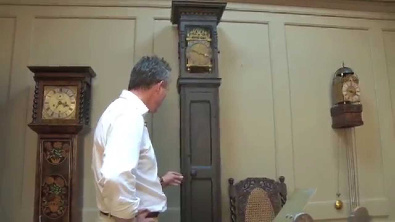 W.F.Bruce Antiques - Great 8 Day Antique Chamber Clock