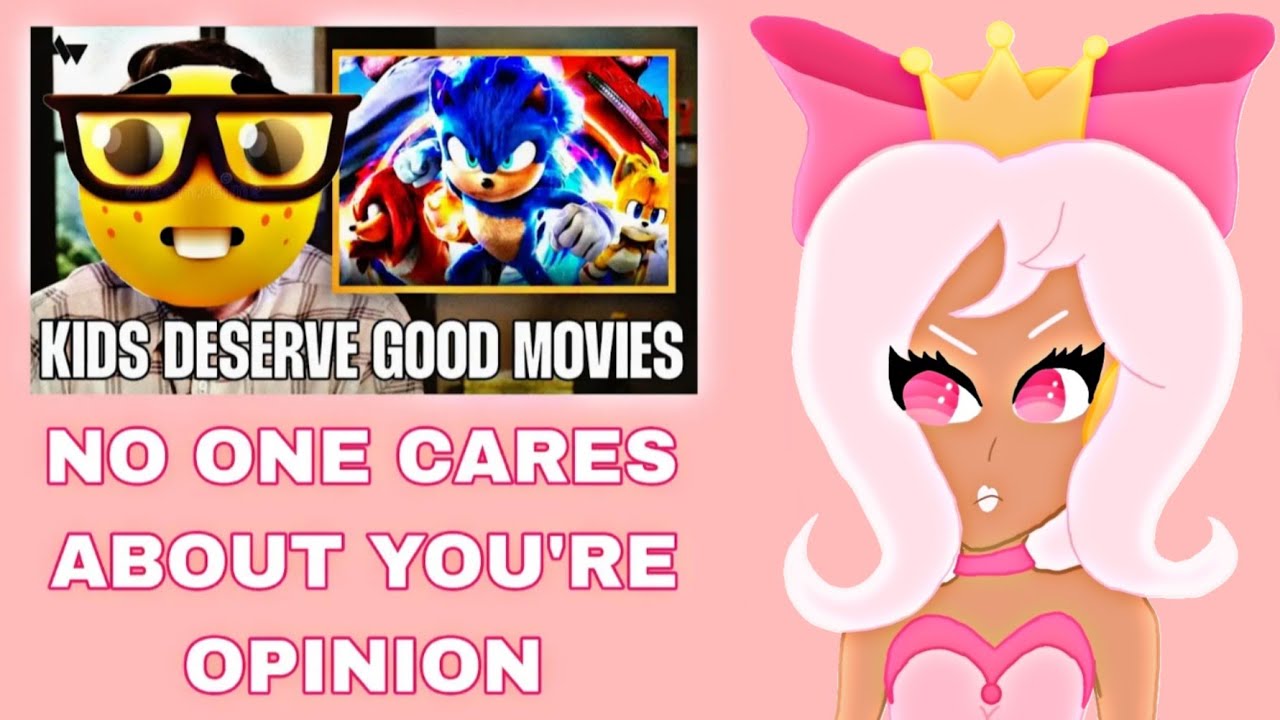 Je'siah the Pink Girl's reaction to Matt Walsh's review about Sonic 3