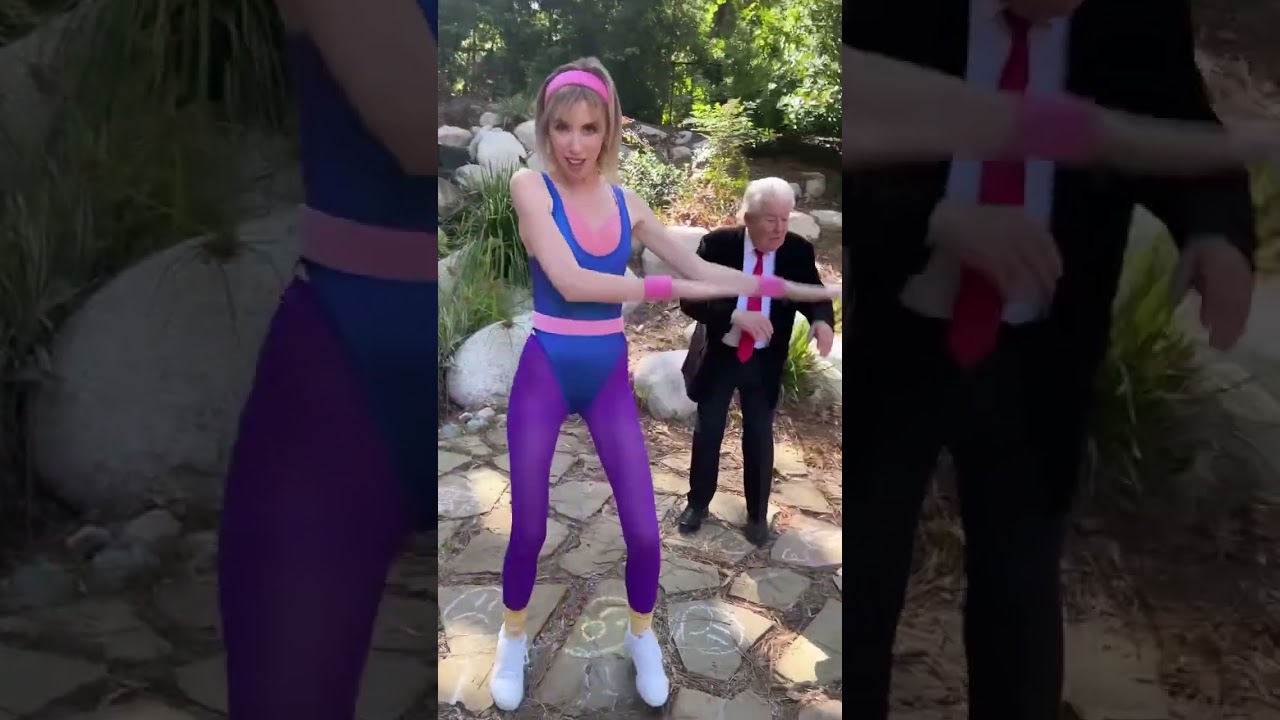Pamela Pupkins Halloween workout 2023 with the original ALAN! 🎃 #pamelapupkin #halloweenworkout