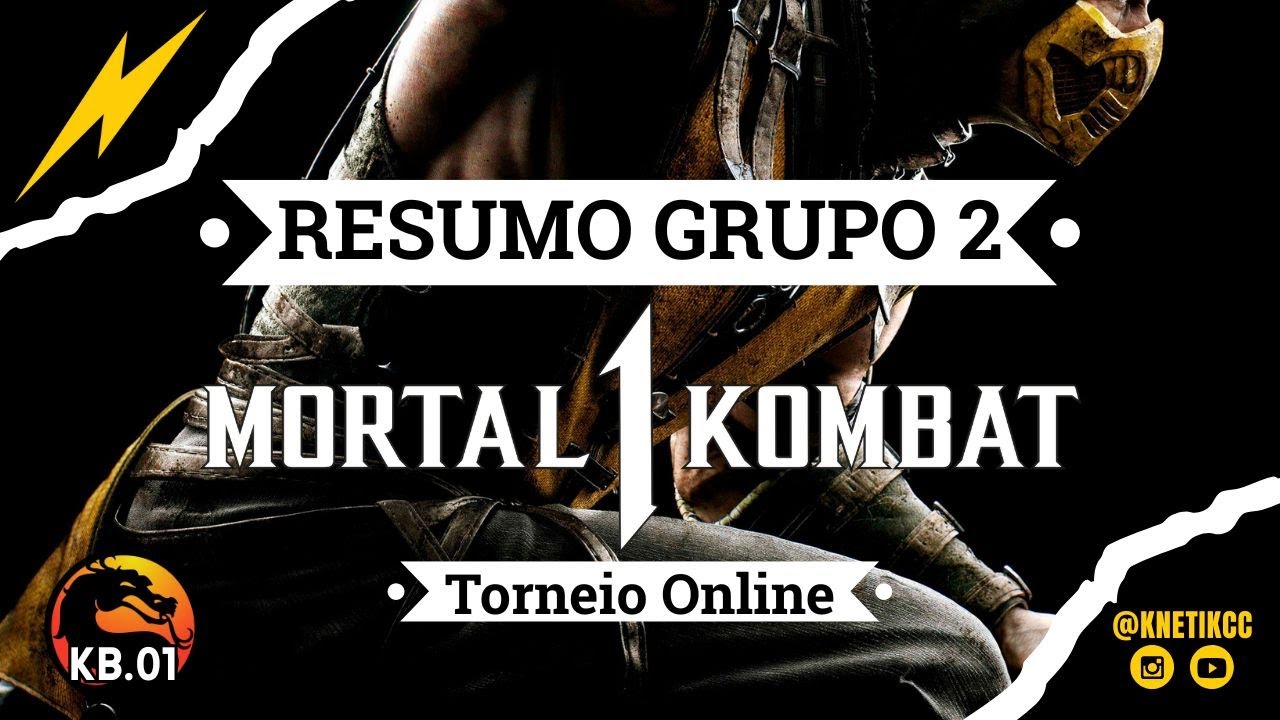 Torneio Mortal Kombat Online KB.01 - Resumo Grupo 2 | KnetiK
