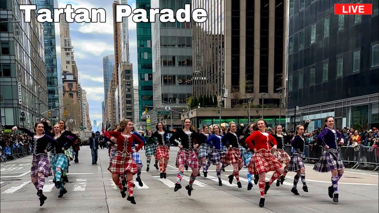NYC LIVE - 26th Annual Tartan Day Parade (06 April 2024)