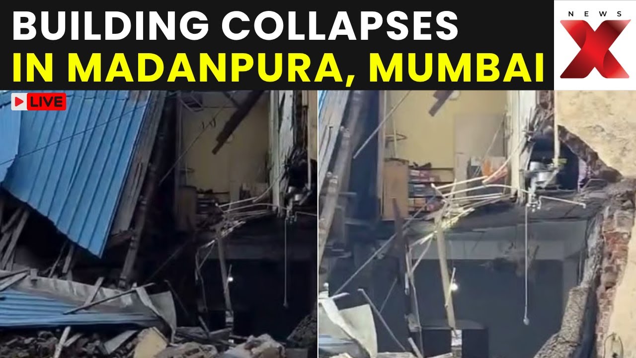 Mumbai Building Collapse LIVE: Madanpura Building Collapse in Mumbai, Rescue Operation in Progress