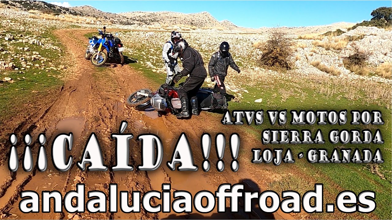 Andalucía Off Road. ATVs VS Motos por la Sierra Gorda - Loja (Granada).