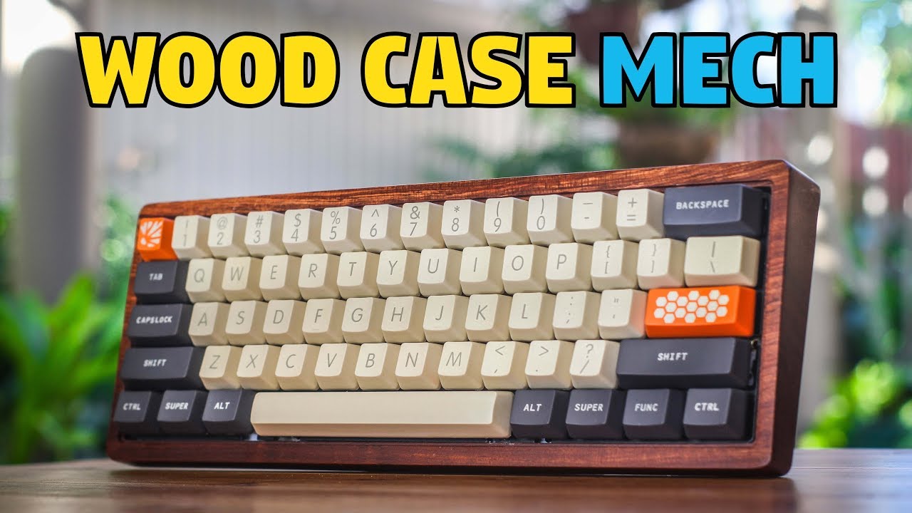 Wooden Case Mechanical Keyboard Build