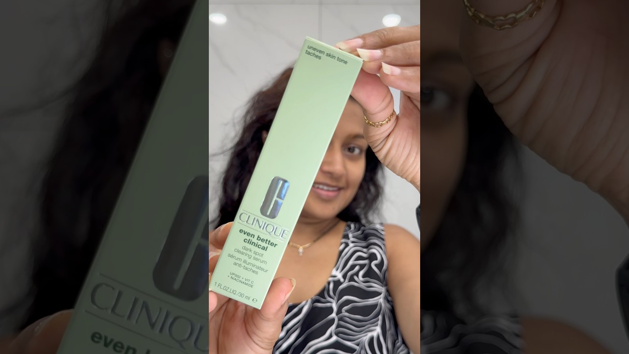 ⁠@Clinique dark Spot clearing serum review