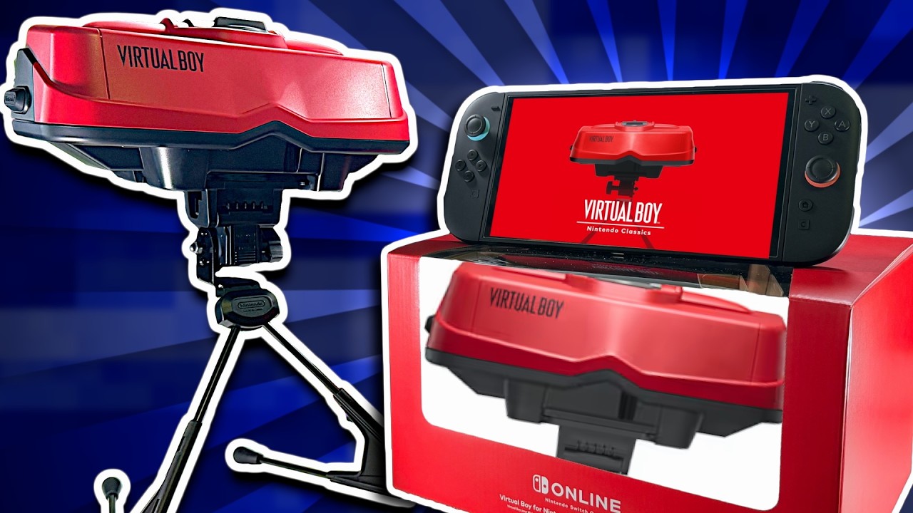 This actually exists… 😳 - Virtual Boy Nintendo Switch Online UNBOXING! ❤️‍🔥