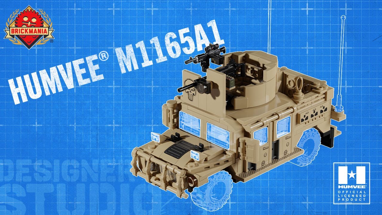 Special Forces HUMVEE® M1165A1 GMV-N Brickmania Designers Studio
