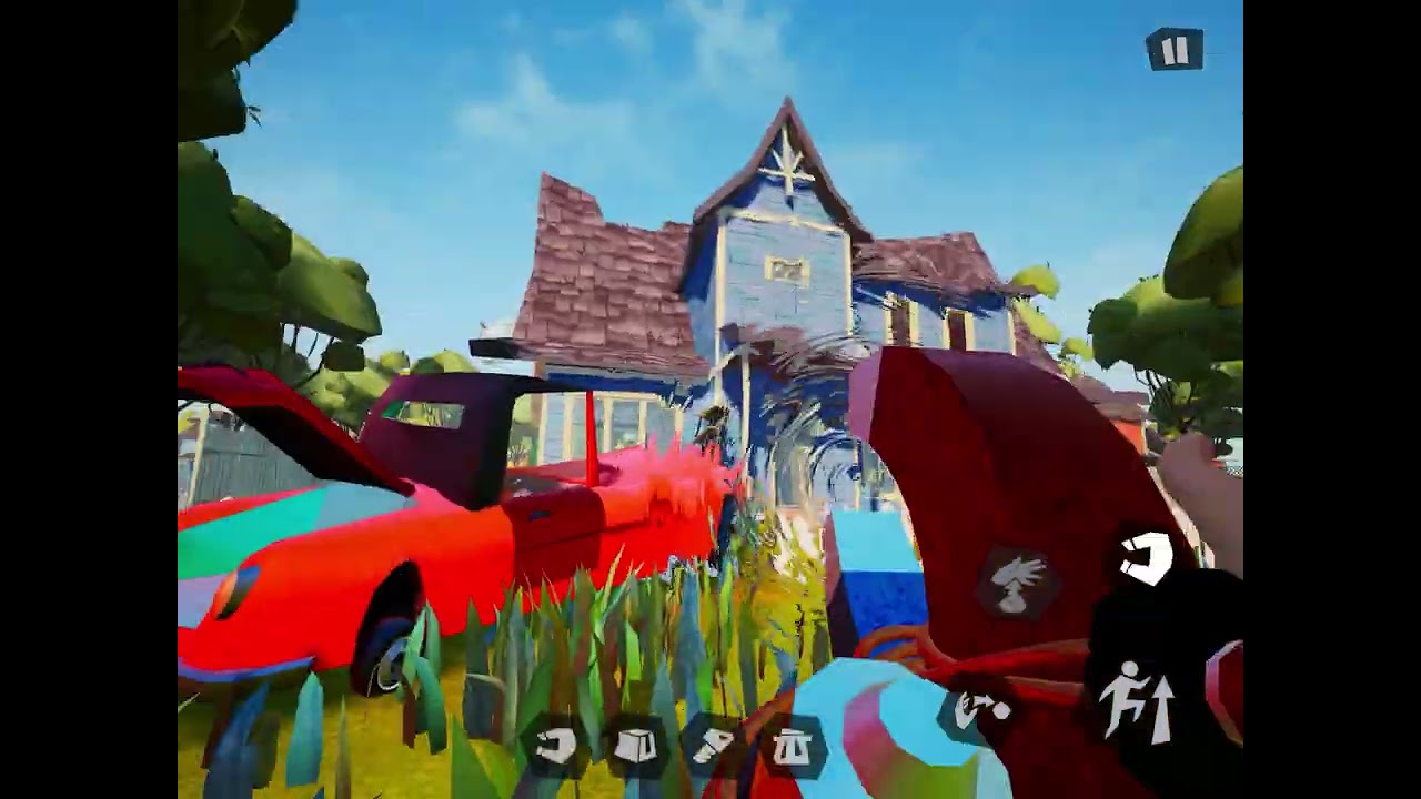 Hello neighbour act 1 walkthrough #helloneighbour #act1  #neighborhood 