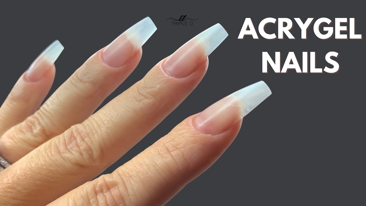 Tutorial: AcryGel Nails with Dual Forms | Triple D