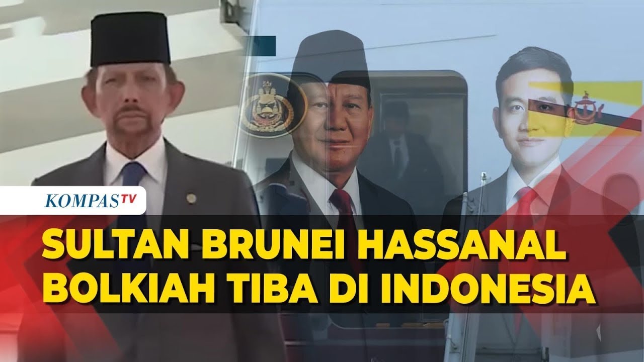 Momen Sultan Brunei Hassanal Bolkiah Tiba di Indonesia, Jelang Pelantikan Prabowo-Gibran