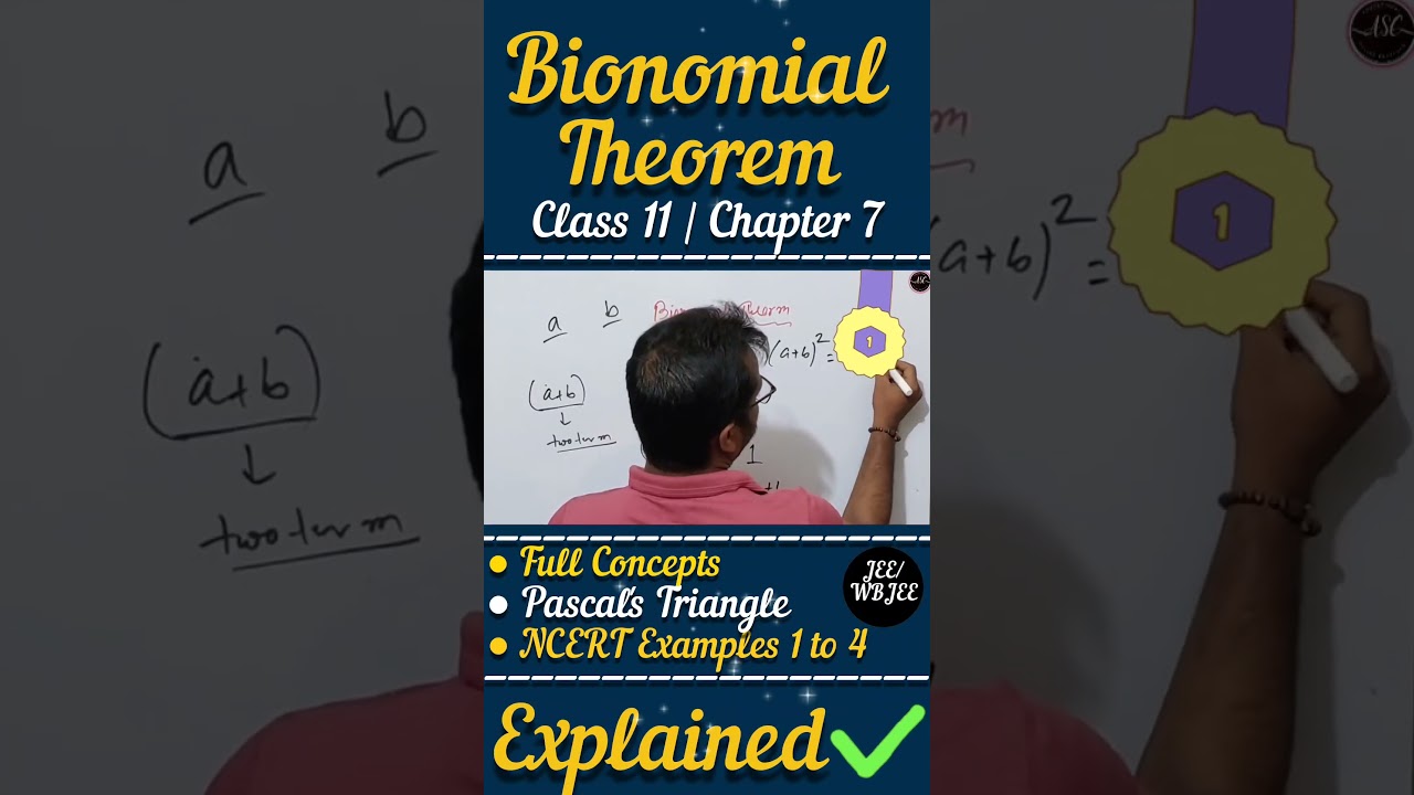Bionomial Theorem Concepts in Minutes 