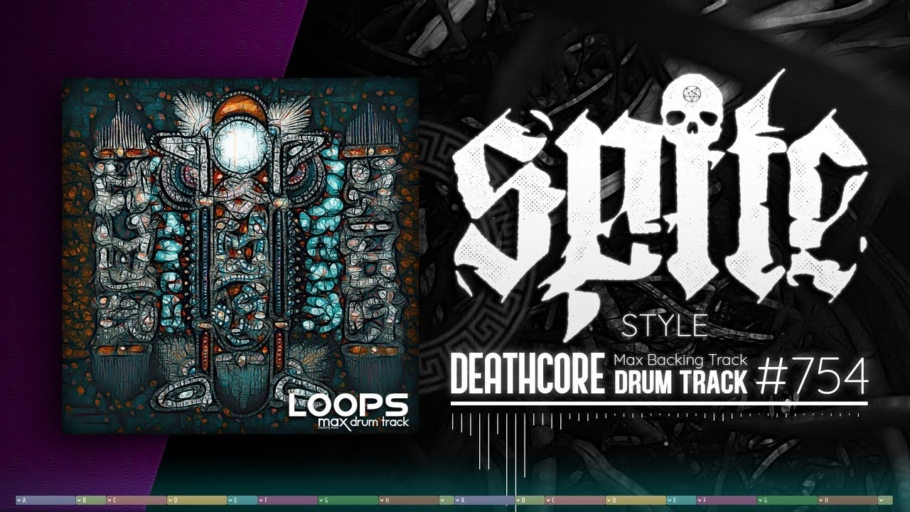 Deathcore Drum Track / Spite Style / 120 - 140 bpm