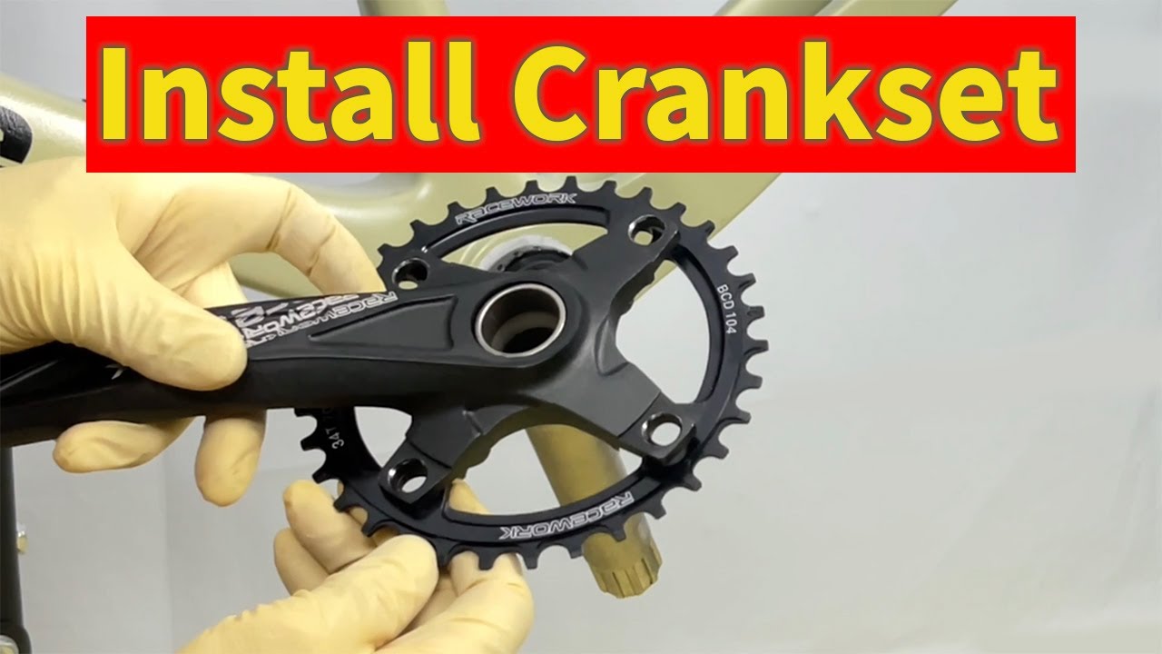 MTB bike build #5 | how to install crankset
