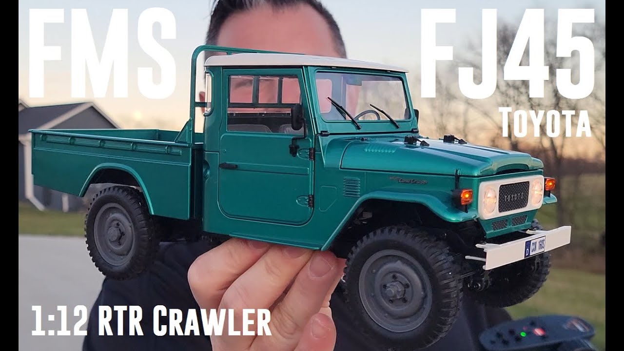 FMS - Toyota FJ45 - 1:12 RTR Crawler - Unbox & Run