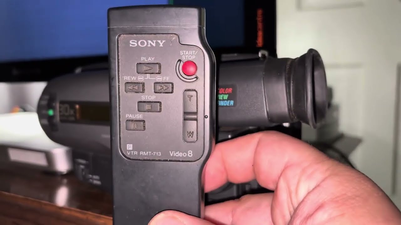 Sony CCD-TR86 Video 8 Handycam Camcorder eBay find, Will It Work?