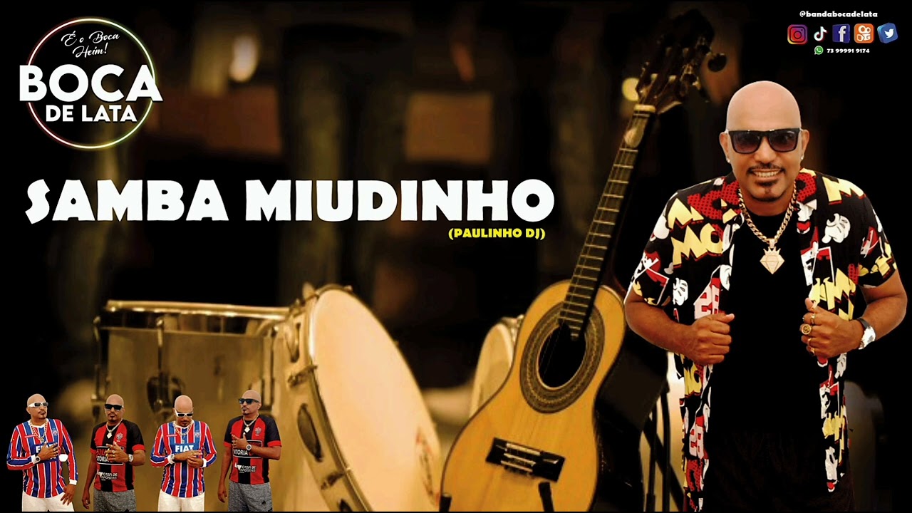 BOCA DE LATA l Samba Miudinho l #sambaduro #sambadabahia #pagod&atilde;o #pagodedabahia #