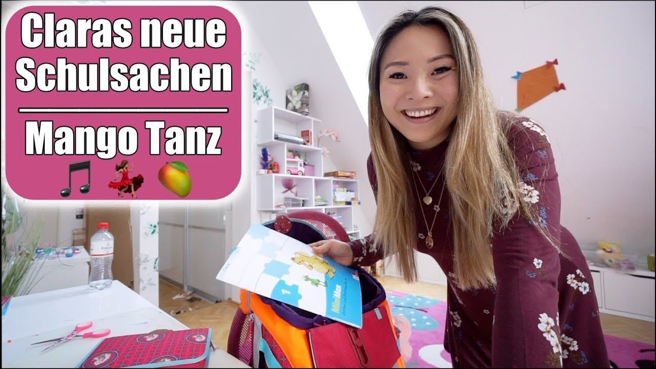 Claras neue Schulsachen! Back to School ✏️ Kinder Kleidung ausmisten! Mango Song tanzen | Mamiseelen